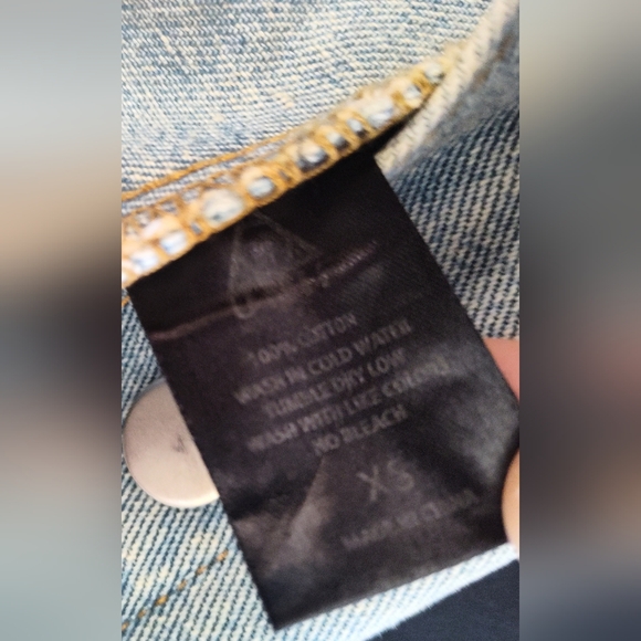 UNIF Distressed Denim and Red Flannel Vest - Picture 12 of 12